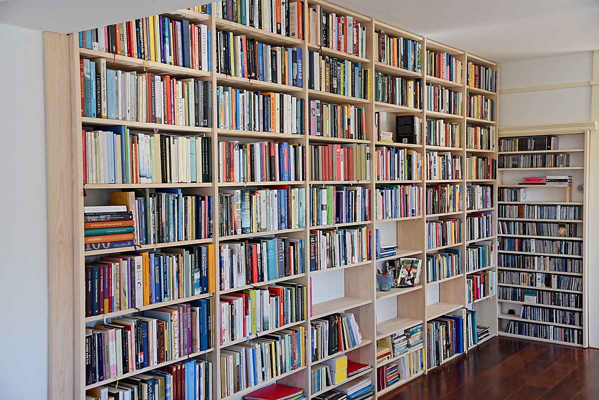 Essnhouten boekenkast op maat